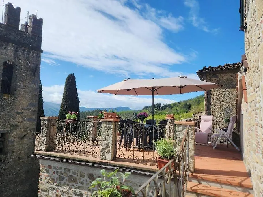 Casa Dell 'Vista Gorgeous Remodeled Stone Country House In Rural Northern Tuscany Monti di Villa Holiday home